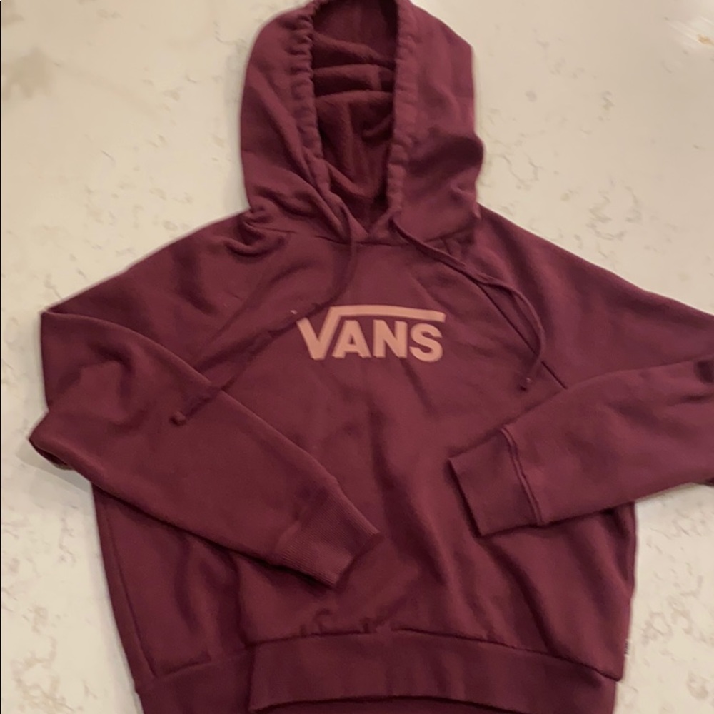 Vans cropped hoodie